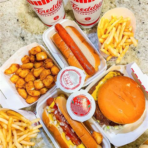 Specialties If you are searching for "restaurants near me," you are likely to find one of the best hamburger restaurants in Fairfield, OH Freddy&39;s Frozen Custard & Steakburgers is more than your traditional American hamburger restaurant. . Freddy near me